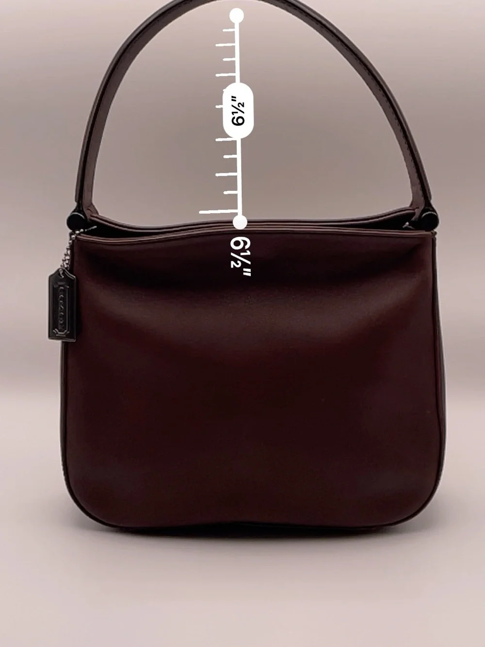 Vintage Coach Whitney Mini Hobo Bag 9181 Brown Glove Tanned Leather